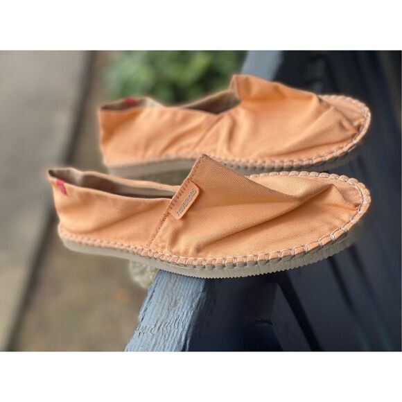 Havaianas Women’s Espadrilles Origine li Tangerine Orange Sz 9 - Picture 9 of 9